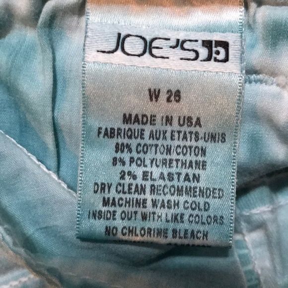 JOE’S JEANS The Icon Teal Cropped Ankle Jeans - Picture 8 of 11